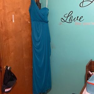 Long Blue Dress